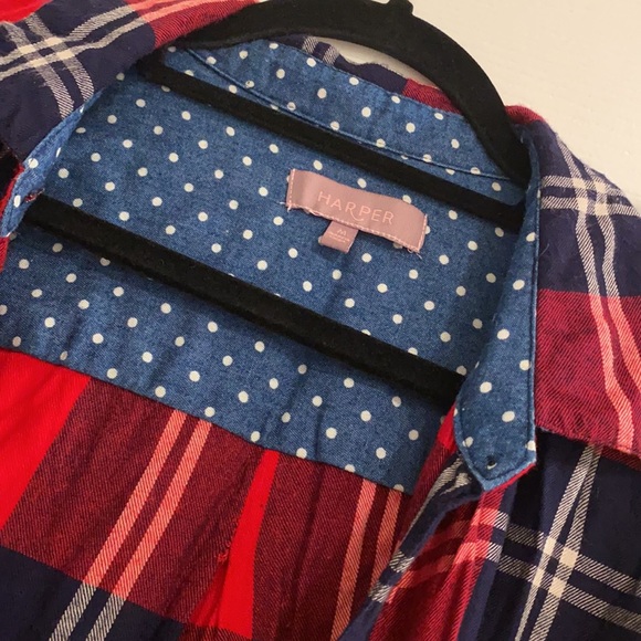 Size Medium Red Flannel - Picture 2 of 5